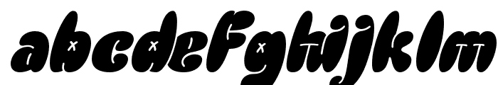 Freedom Standing Light Italic Font LOWERCASE