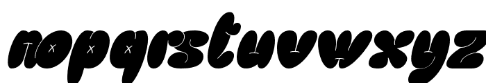 Freedom Standing Regular Italic Font LOWERCASE