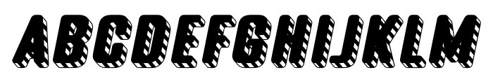 Freedom USA Middle Font UPPERCASE