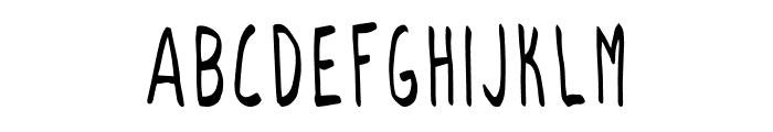 FreehandCaps Font LOWERCASE