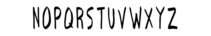 FreehandCaps Font LOWERCASE
