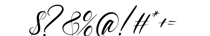 FreehandFlair Font OTHER CHARS