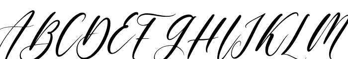 FreehandFlair Font UPPERCASE