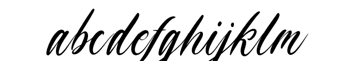 FreehandFlair Font LOWERCASE