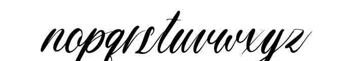 FreehandFlair Font LOWERCASE