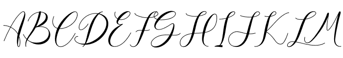 Freelove Font UPPERCASE