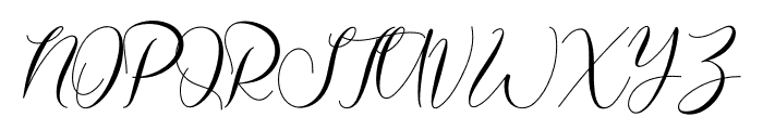 Freelove Font UPPERCASE