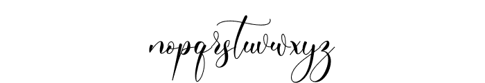 Freelove Font LOWERCASE