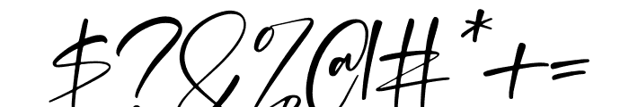 Freestyle Lettering Italic Font OTHER CHARS