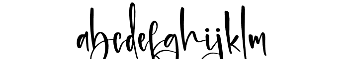 Freestyle Lettering Font LOWERCASE