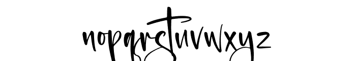 Freestyle Lettering Font LOWERCASE
