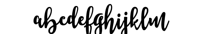 Freestyle Font LOWERCASE