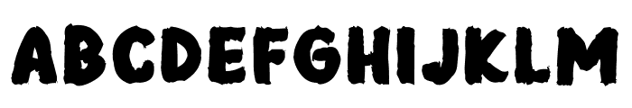 Freetoys Horror Font LOWERCASE