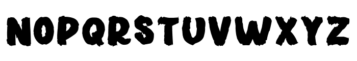 Freetoys Horror Font LOWERCASE