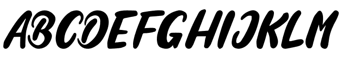 Freetype Regular Font UPPERCASE
