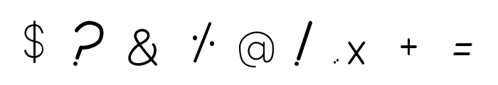 French_Cursive_Dotted Font OTHER CHARS