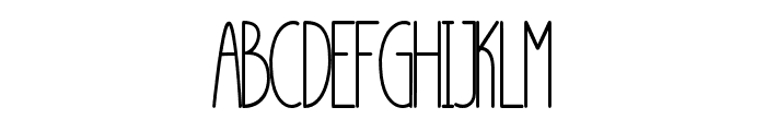 FrendStrep-Regular Font LOWERCASE