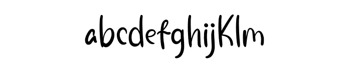 Fresh And Beauty Font LOWERCASE
