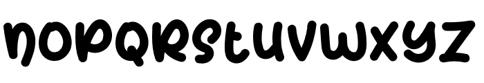Fresh Kids Solid Font LOWERCASE