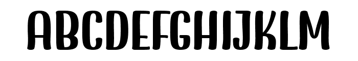 Fresh Lunch Font UPPERCASE