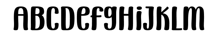 Fresh Lunch Font LOWERCASE