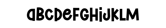 Fresh Product Font LOWERCASE