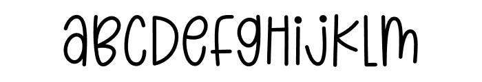 Fresh Thinking Font LOWERCASE