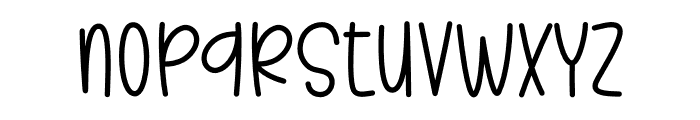 Fresh Thinking Font LOWERCASE