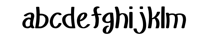 FreshBaguette-Regular Font LOWERCASE