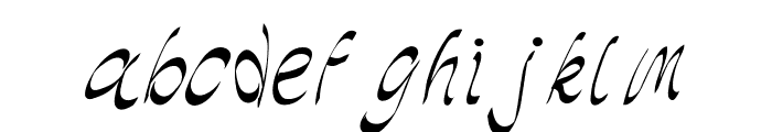 FreshBotanical-Regular Font LOWERCASE