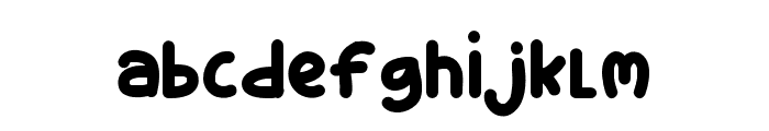 FreshFruit-Bold Font LOWERCASE