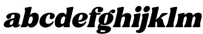 FreshMango-Italic Font LOWERCASE