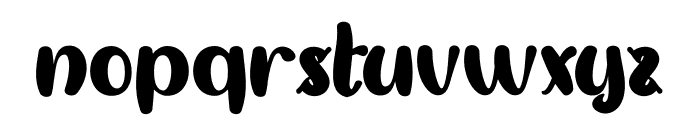 FreshMulberry Font LOWERCASE