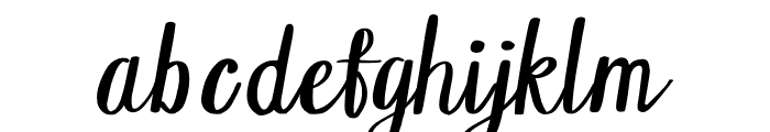 Freshflower Font LOWERCASE