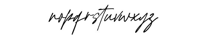 Freshline Signature Font LOWERCASE