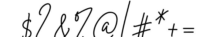 Freshmade Signature Font OTHER CHARS