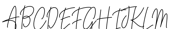 Freshmade Signature Font UPPERCASE