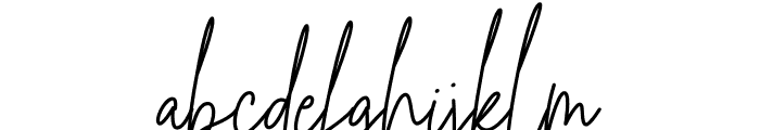 Freshmade Signature Font LOWERCASE