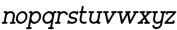 Freshmen Italic Font LOWERCASE