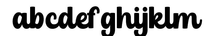 Freshtea Healthy Regular Font LOWERCASE