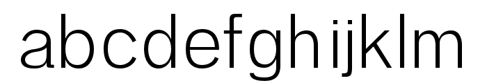 Frest regular Font LOWERCASE
