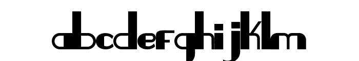 Frethrick Font LOWERCASE