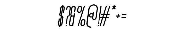 Freya-BoldItalic Font OTHER CHARS