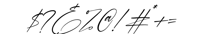 Freyatina Pelgona Italic Font OTHER CHARS