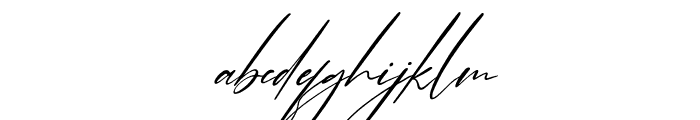 Freyatina Pelgona Italic Font LOWERCASE