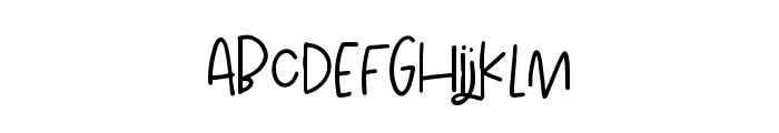 Frick and Frack Sans Regular Font LOWERCASE