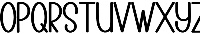 Friday Antumn Font UPPERCASE