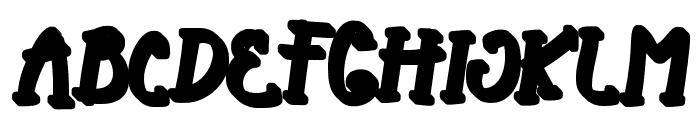FridayGood Shadow Font UPPERCASE