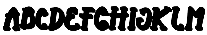 FridayGood Shadow Font LOWERCASE
