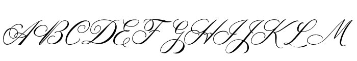 Fridey Font UPPERCASE